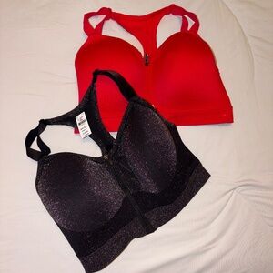 2 Victoria’s Secret Pink sports bras M-DD